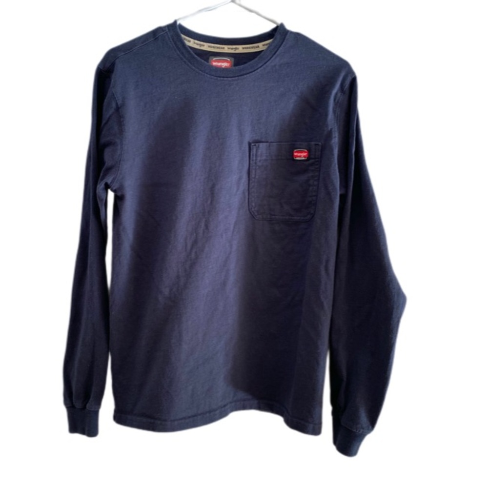 Wrangler Workwear 100% Cotton Breathable Long-sleeve Heavyweight Pocket t-shirt